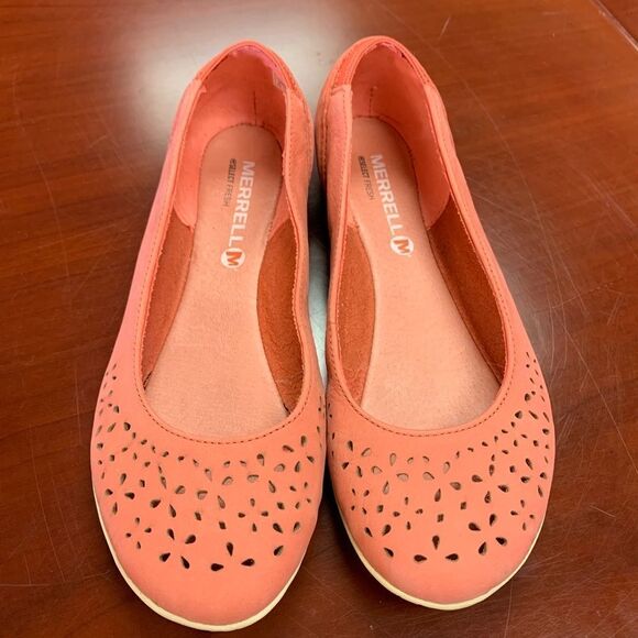 Merrell Coral Lightweight Round Toe Ballet Flat sz 5-1/2 - Picture 1 of 6